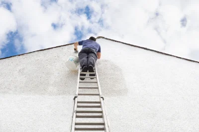 Peinture extérieure à Thiberville — façades et ravalement